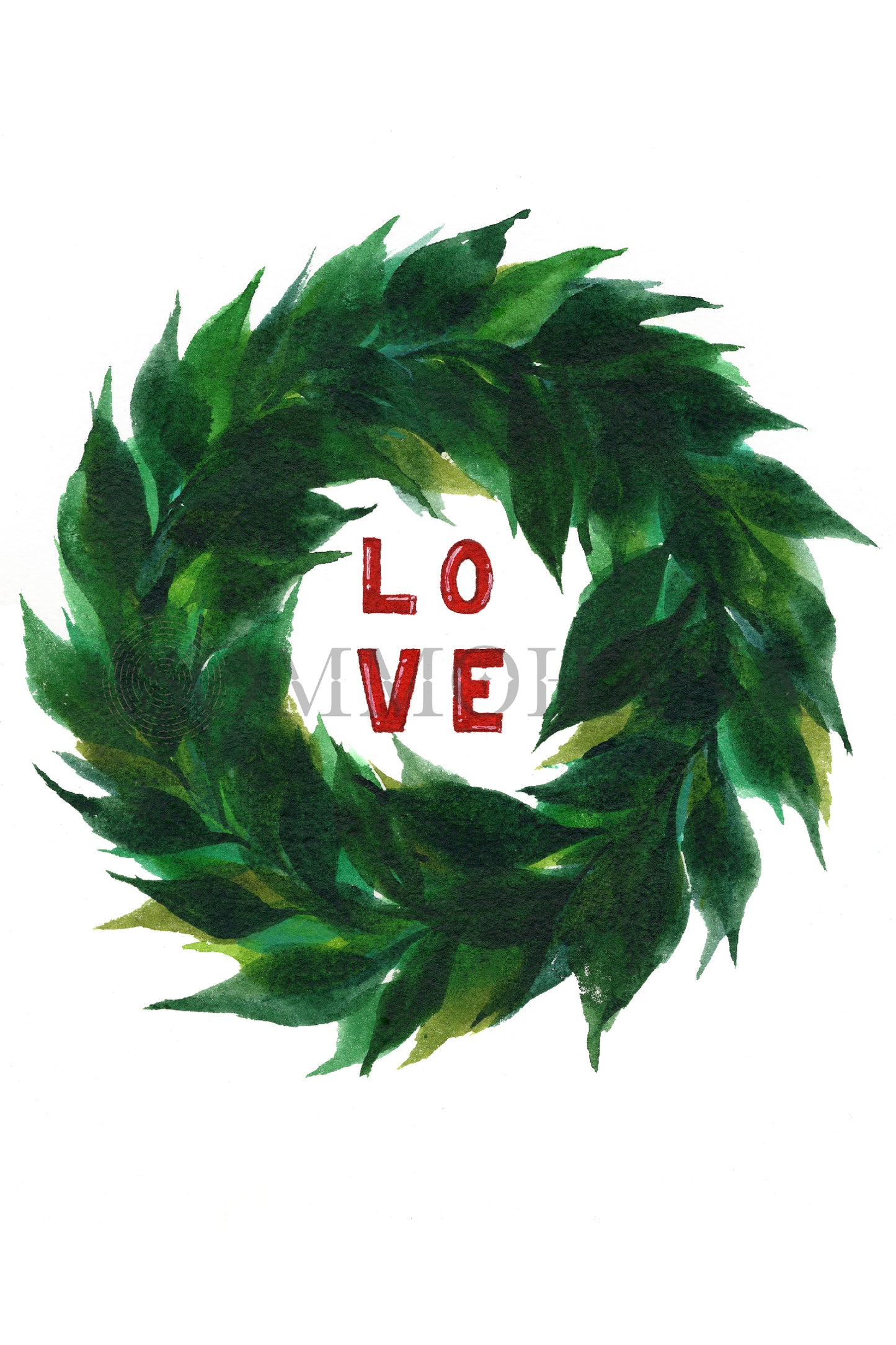 Art Print | Love Wreath